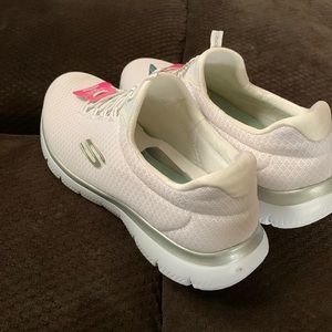 White, and silver sketchers
